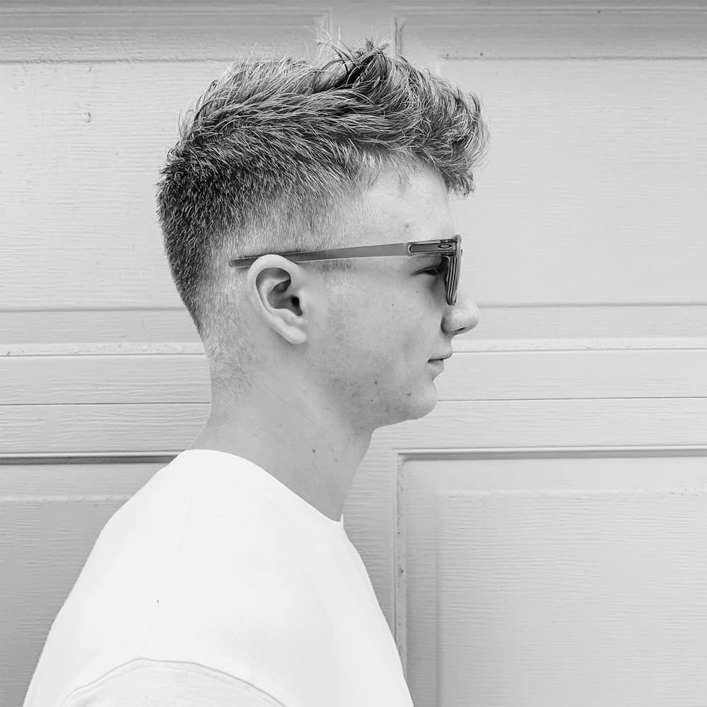 man haircut