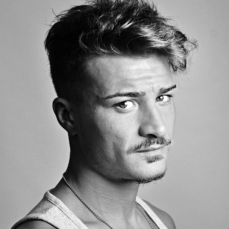 man haircut