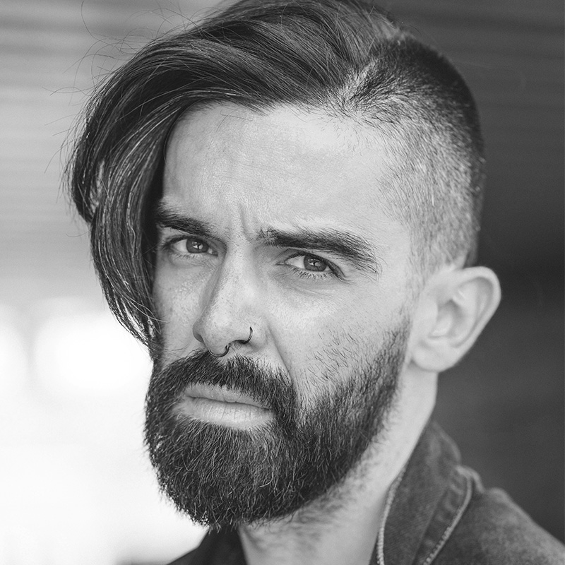 man haircut